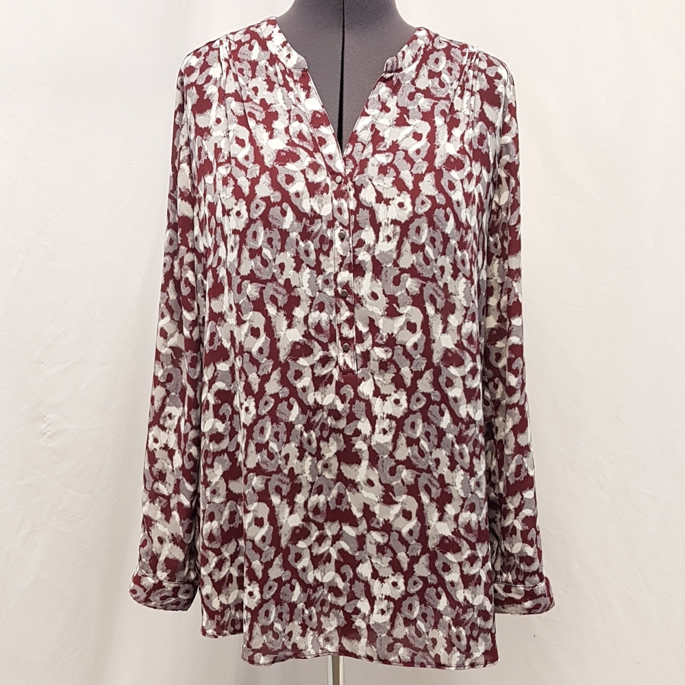 Alfred Sung long sleeved blouse.